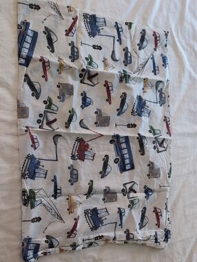 Pottery Barn Kids Pillowcase- Cars